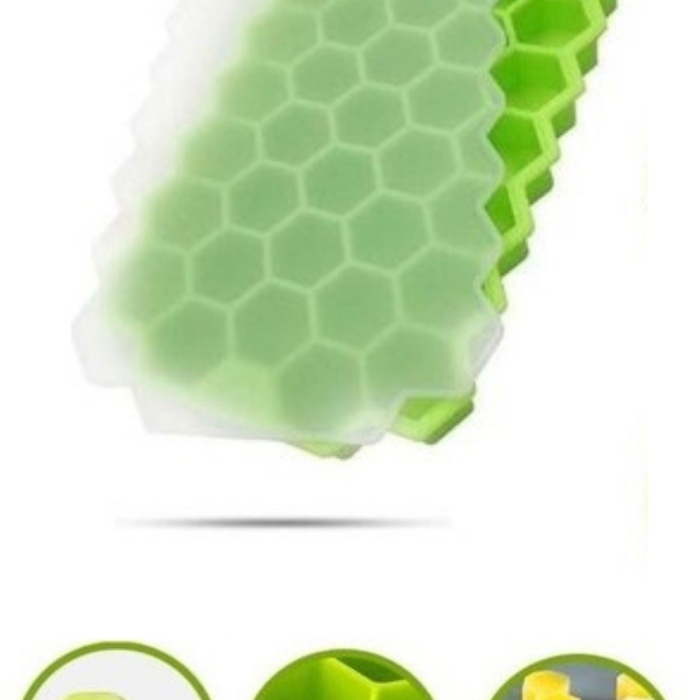 ® Yeni Ürün 37 Bölmeli Slikon Petek Şeklinde Buz Kalıbı