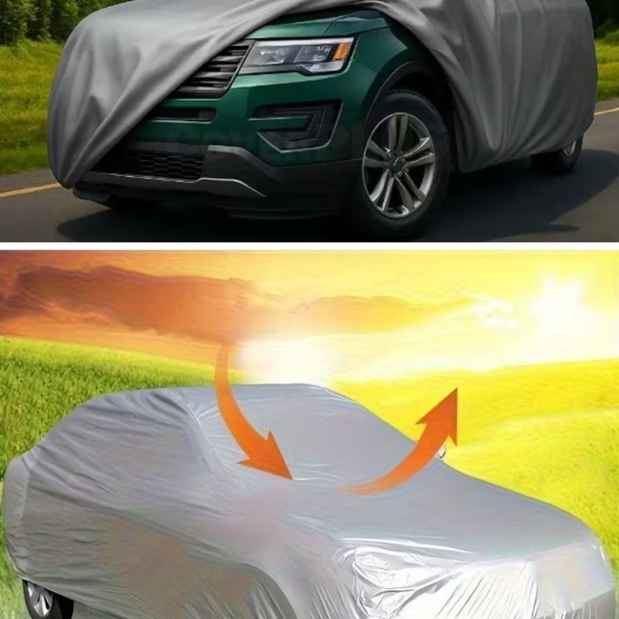 ® Yeni Ürün Su Geçirmez Yağmur,Kar,Dolu Koruyucu Sedan Araçlara Uyumlu Oto Araba Brandası-Araç Örtüsü