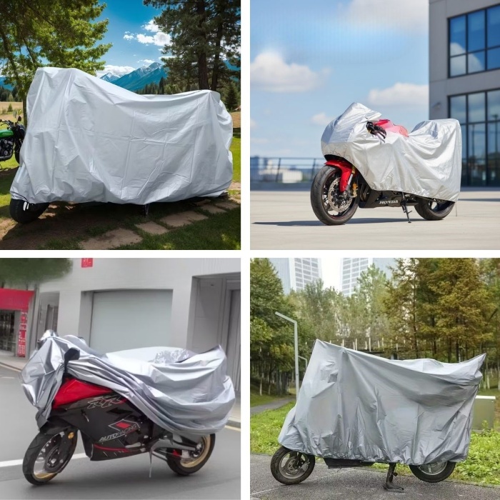 ® Yeni Ürün Su Geçirmez Yağmur,Kar,Dolu Koruyucu Motorsiklet BrandasıÖrtüsü