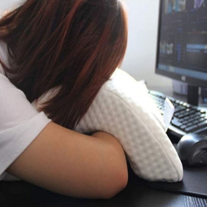 ® Yeni Ürün % 100 Visco Kavisli Ortopedik Yıkanabilir Kumaş Kılıflı Bel Boyun Bacak Ağrıları İçin Yastık