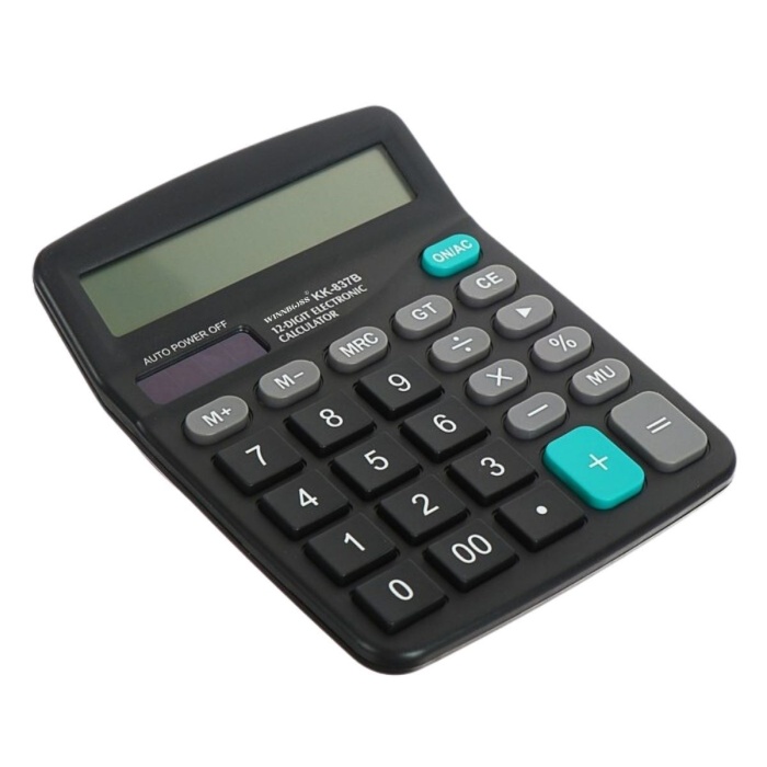 ® Yeni Ürün Standart Fonksiyonlu 12 Haneli Geniş LCD Ekran,Pill Masaüstü Hesap Makinesi