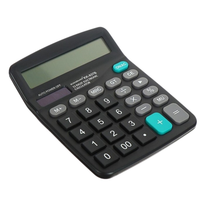 ® Yeni Ürün Standart Fonksiyonlu 12 Haneli Geniş LCD Ekran,Pill Masaüstü Hesap Makinesi