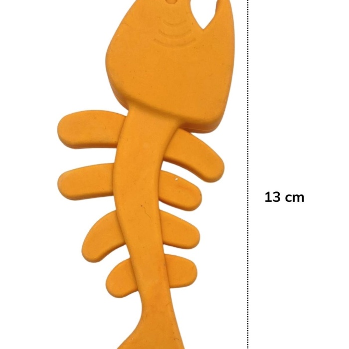 ® Yeni Ürün Balık Kemiği İskelet Şekilli Renkli Plastik Kedi Oyuncağı