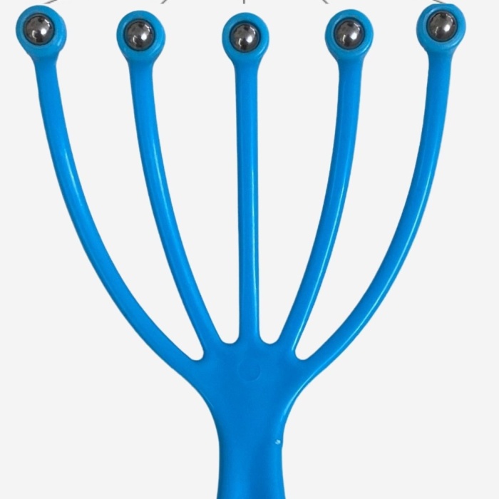 ® Yeni Ürün Çok Fonksiyonlu 5 Uçlu Bilyeli Baş Boyun Bacak Kol Masaj Alet Rahatlatıcı Kafa Masaj Aparatı