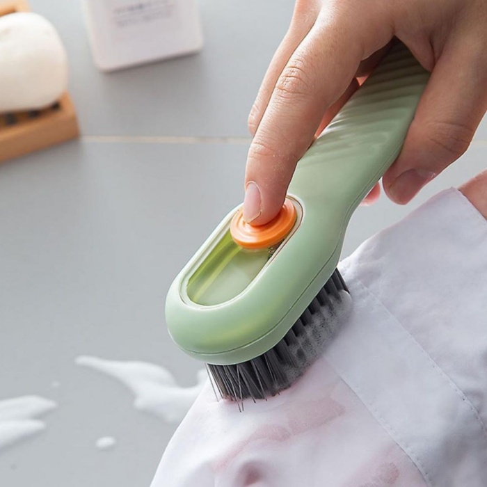 ® Yeni Ürün Çok Amaçlı Deterjan Hazneli Pratik Ayakkabı, Bot Temizleme Yıkama Fırçası