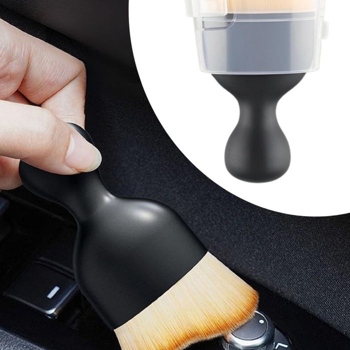 ® Yeni Ürün Yumuşak Kıllı Araç İçi Detaylı Oto Temizlik Fırçası