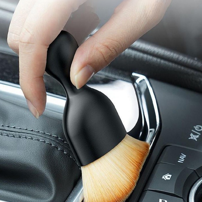 ® Yeni Ürün Yumuşak Kıllı Araç İçi Detaylı Oto Temizlik Fırçası