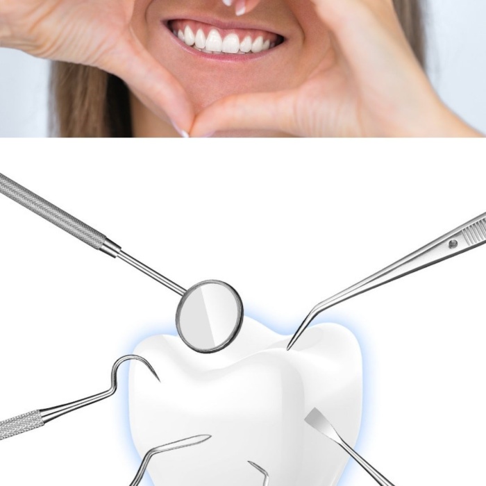 ® Yeni Ürün 6 Parça Kutulu Ağız Bakımı Diş Bakım Seti Ağız Hijyen Takımı