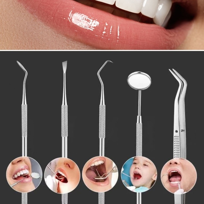 ® Yeni Ürün 6 Parça Kutulu Ağız Bakımı Diş Bakım Seti Ağız Hijyen Takımı