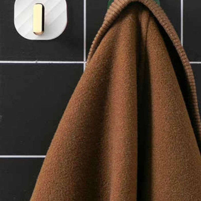 ® Yeni Ürün 2li Yapışkanlı Retro Askılık Dolap Kapak Kulpu Beyaz