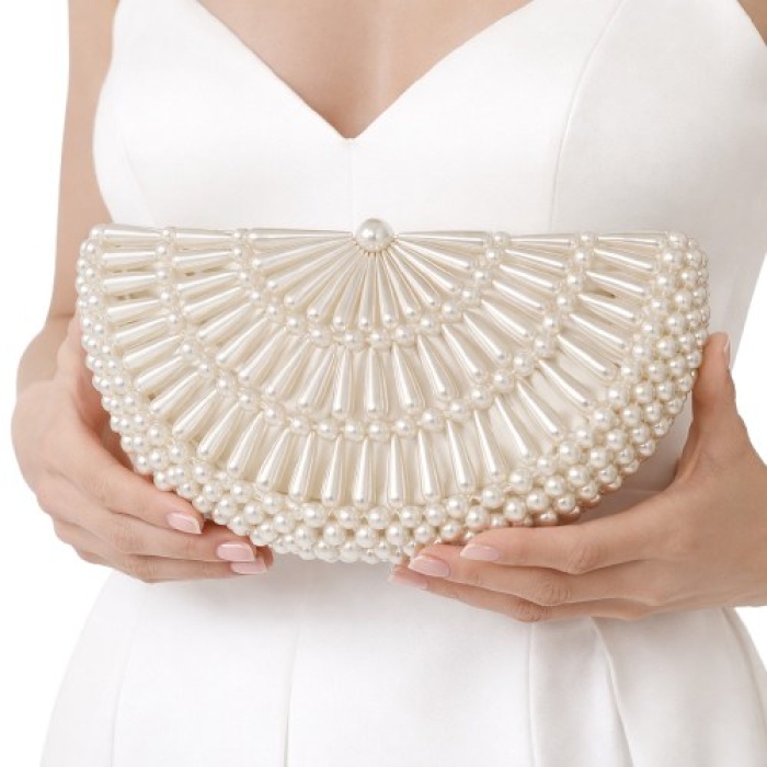 ® Yeni Ürün Clutch Pearly