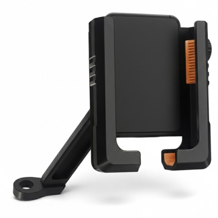 ® Yeni Ürün Motosiklet Gidon Telefon Tutucu–360° Döner, Kaymaz Sabitleme Sistemli, Sarsıntı Önleyici Telefon Tutucu Aparat