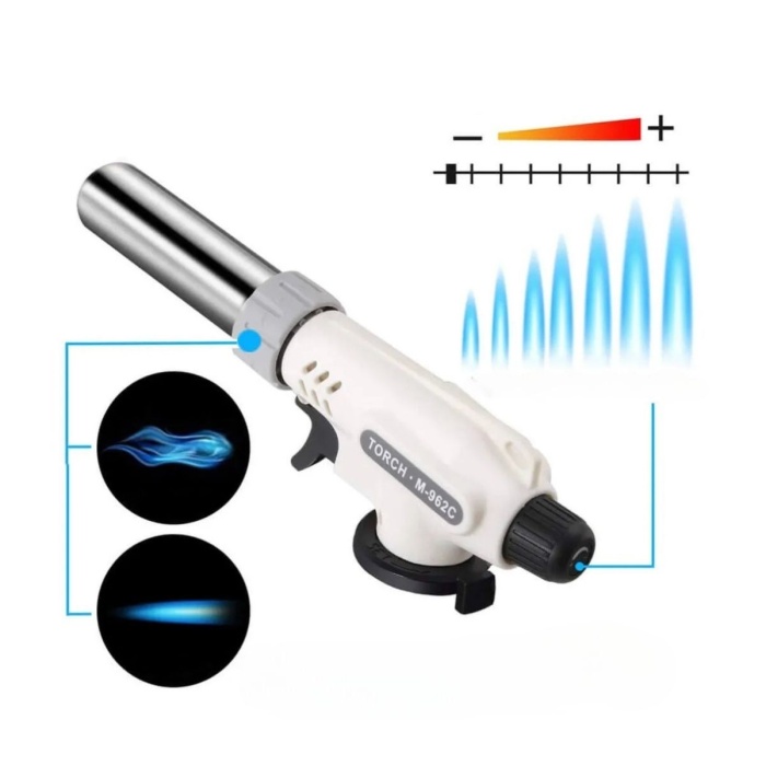 ® Yeni Ürün  1300°C Çok Amaçlı Gaz Torch ÇakmakMutfak, Mangal, Lehimleme Pürmüz Alev Tabancası