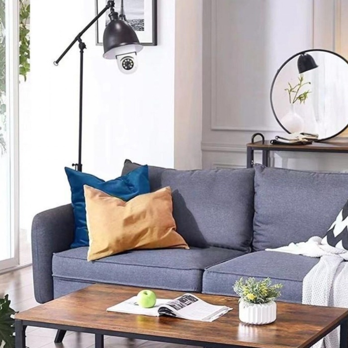 ® Yeni Ürün WiFi 360 Panoramik Ampul Kamera Gece Görüş Ses Akıllı Hareket Algılayıcı