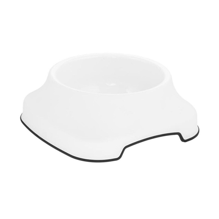 ® Yeni Ürün Silikon Kaydırmaz Taban Plastik Kedi ve Köpek Mama ve Su Kabı 2 L