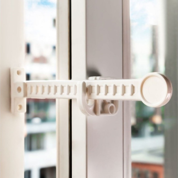 ® Yeni Ürün Bebek Çocuk Evcil Hayvan Güvenlik Ayarlanabilir Koruyucu Pencere Havalandırma Kilidi