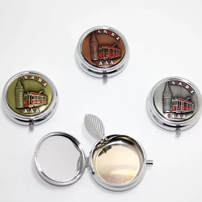 ® Yeni Ürün Galata Kabartmalı Yöresel Tekli Küllük Kutusu