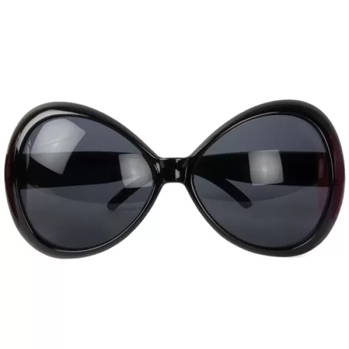 ® Yeni Ürün 70ler Yeşilçam Parti Gözlüğü Siyah Renk