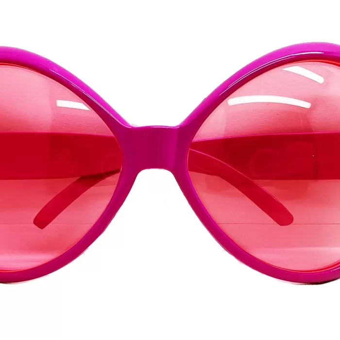 ® Yeni Ürün Pembe Yeşilçam Nostalji Parti Gözlüğü