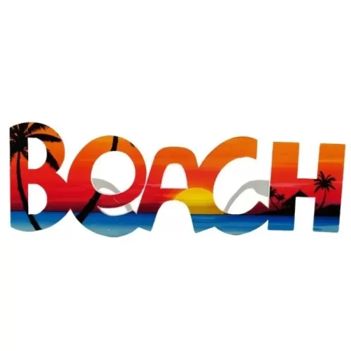 ® Yeni Ürün Beach Yazılı Parti Gözlüğü Yaza Merhaba Hawaii Show Gözlüğü 19x6 Cm