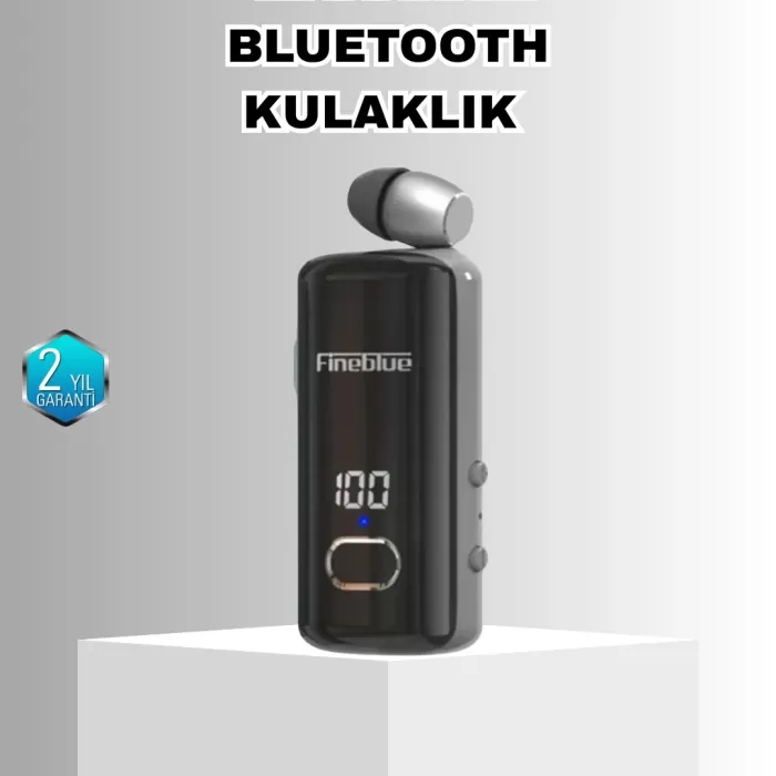 ® Yeni Ürün Bluetooth 5.3 Kablosuz Kulaklık Geri Çekilebilir Kablolu Ve Ekranlı