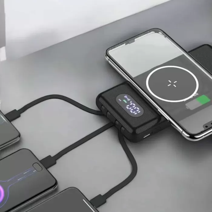 ® Yeni Ürün 10.000 Mah Powerbank 4 Portlu Hızlı Şarj Dijital Göstergeli