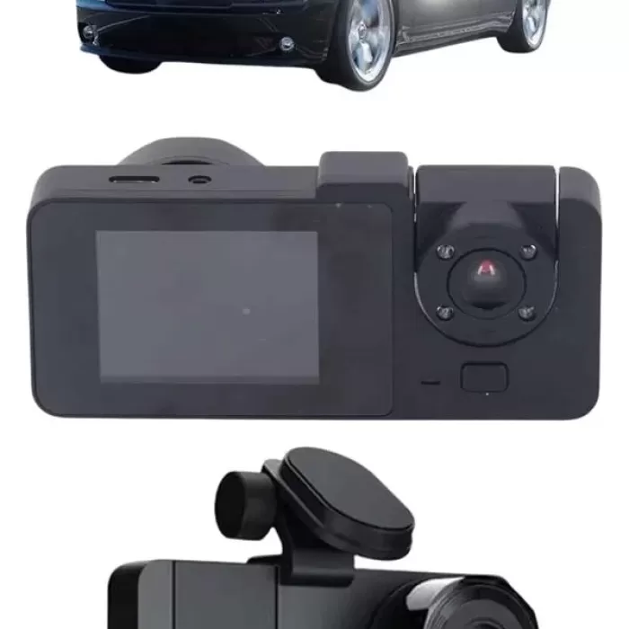 ® Yeni Ürün Gece Görüşlü Dvr 3 Lensli Araç İçi Sürüş Kamerası Video Kaydedici