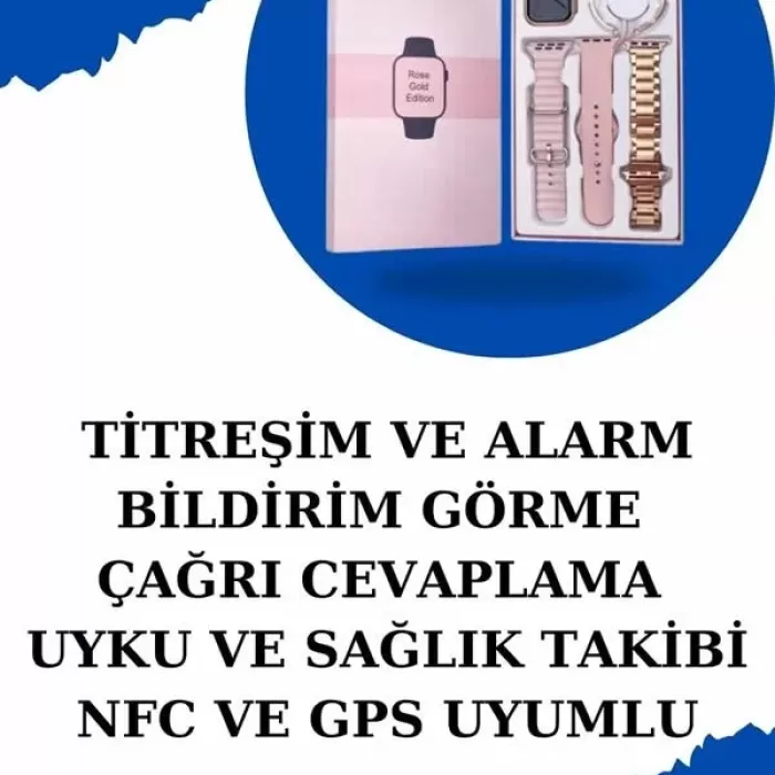 ® Yeni Ürün Kadınlar İçin Dokunmatik Ekran Akıllı Saat Ve Gamer Kablosuz Bluetooth Kulaklık Anc Özelliği