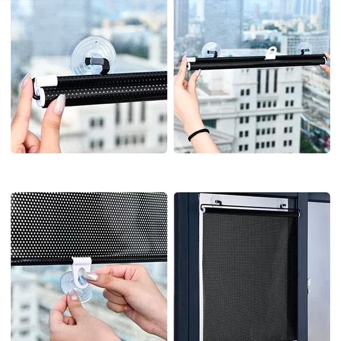 ® Yeni Ürün Araba Araç İçi Katlanabilir Araç Oto Ön Cam Güneşlik Branda 58x125cm