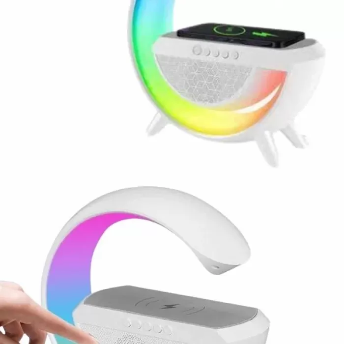 ® Yeni Ürün Yeni Nesil Bluetooth Hoparlör Speaker 5.0 Taşınabilir G Şeklinde Powerbankli