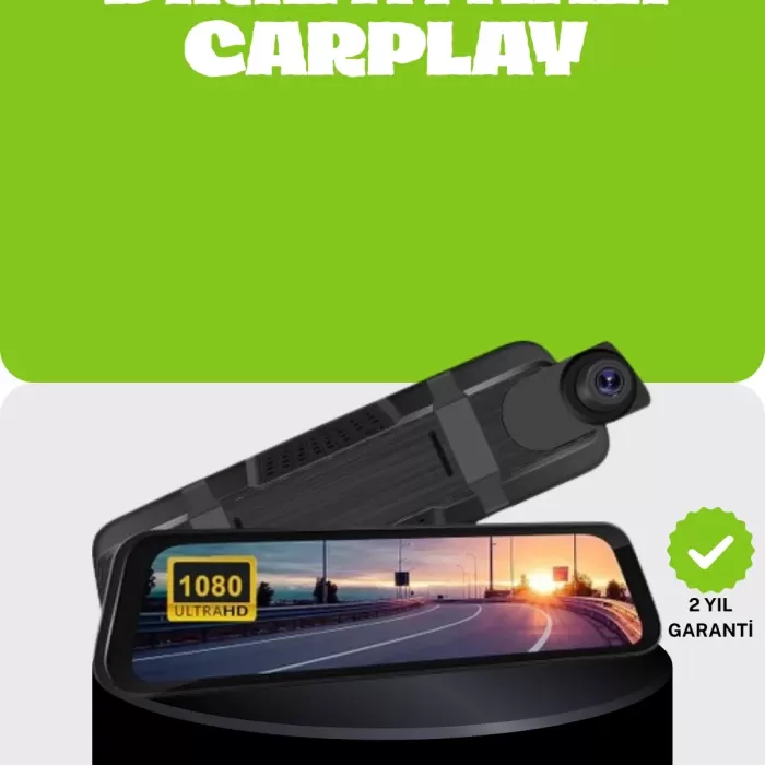 ® Yeni Ürün Ultra Geniş Açılı Araç Kamerası Dokunmatik Ayna Kayıtlı