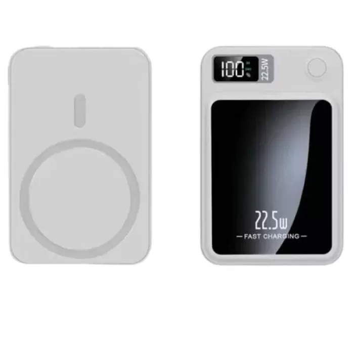 ® Yeni Ürün Taşınabilir Şarj Magsafe Powerbank 10.000 Mah Hızlı Şarj Led Göstergeli Kablosuz