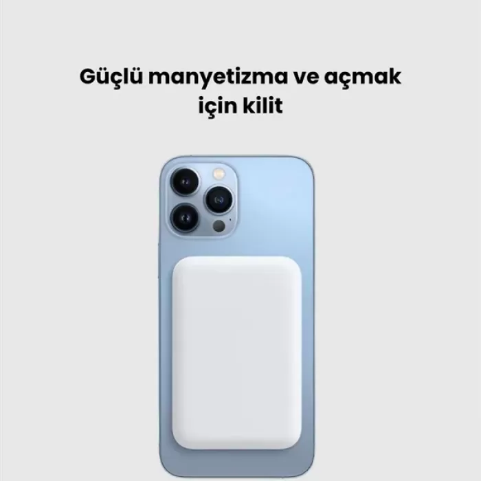 ® Yeni Ürün Magsafe Uyumlu 10000 Mah Powerbank