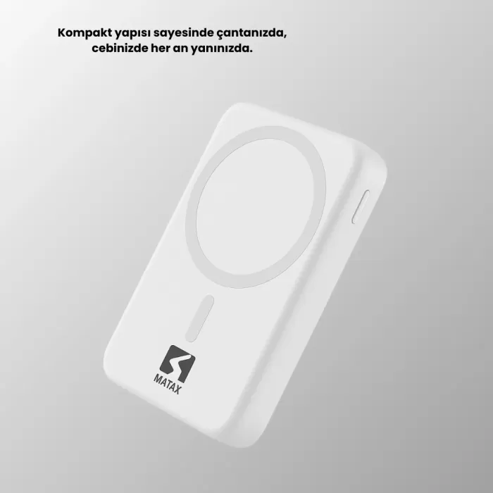 ® Yeni Ürün Magsafe Uyumlu 10000 Mah Powerbank