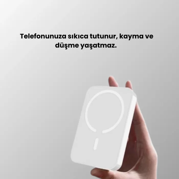 ® Yeni Ürün Magsafe Uyumlu 10000 Mah Powerbank