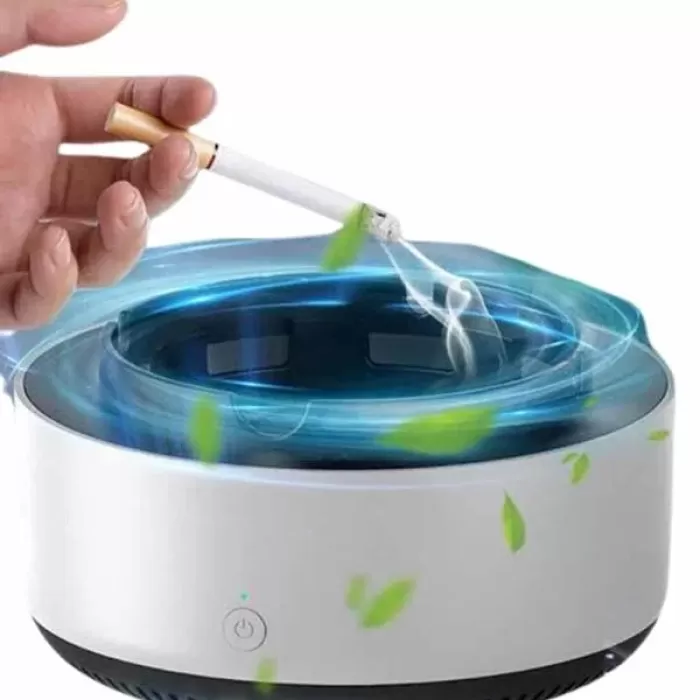 ® Yeni Ürün Kül Tablası Hava Temizleyici Araç Akıllı Küllük Duman Temizleyici