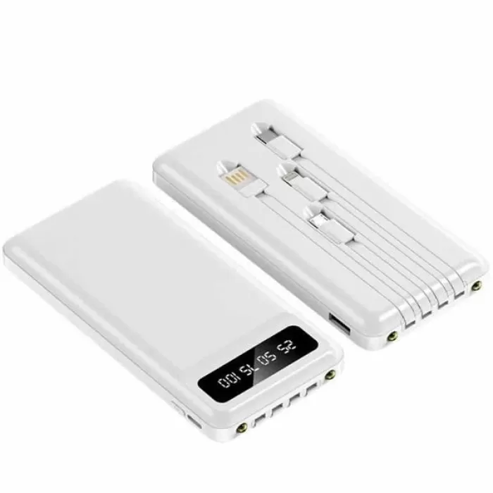® Yeni Ürün 4 Çıkışlı 20.000 Mah Powerbank Uzun Pil Ömürlü Taşınabilir