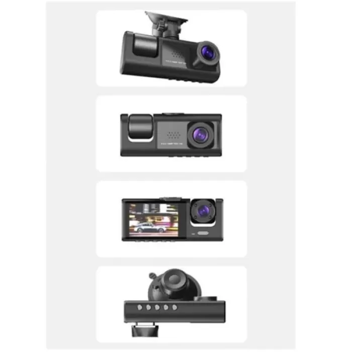 ® Yeni Ürün G-sensör Ve Hareket Algılama Destekli 1080p Araç İçi Güvenlik Kamerası