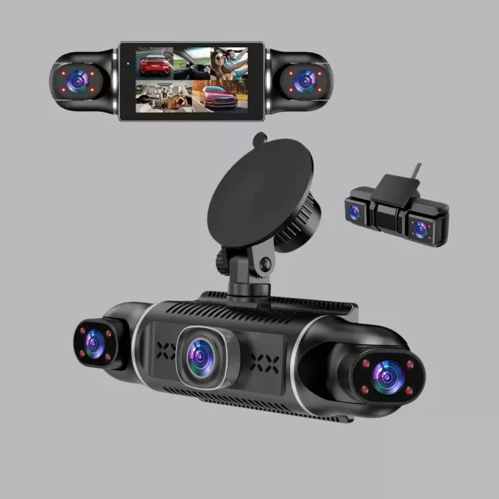 ® Yeni Ürün 4 Kameralı Araç İçi Kamera 1080p Gps Takip Wifi Gece Görüşlü