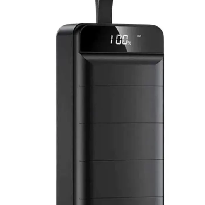 ® Yeni Ürün Powerbank 50.000 Mah Dijital Göstergeli Taşınabilir 4 Portlu Hızlı Powerbank