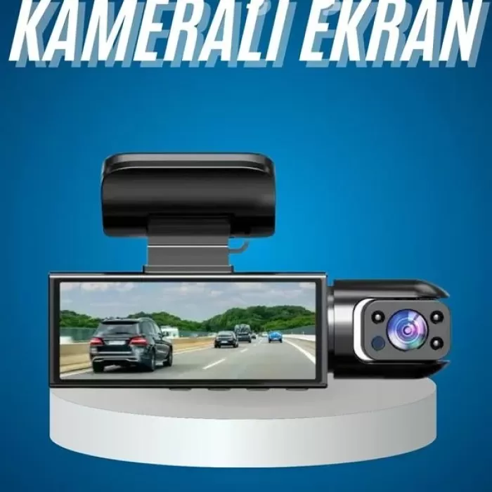 ® Yeni Ürün Araç Kamerası Dönebilen Hd Kaliteli Video Ve Fotoğraf Kaydedici