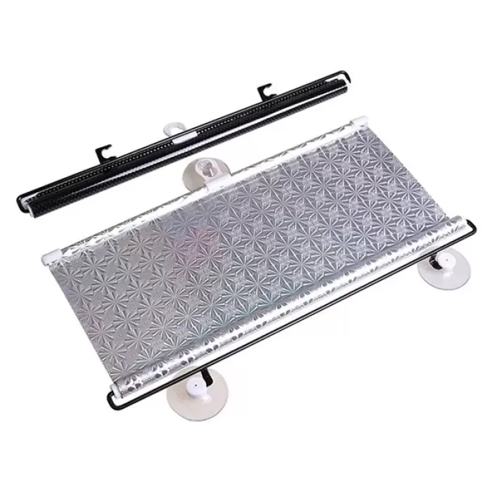 ® Yeni Ürün Araç İçi Araba Güneşliği Oto Ön Cam Güneşlik Branda Katlanabilir Koruyucu Güneşlik 68 X125 Cm