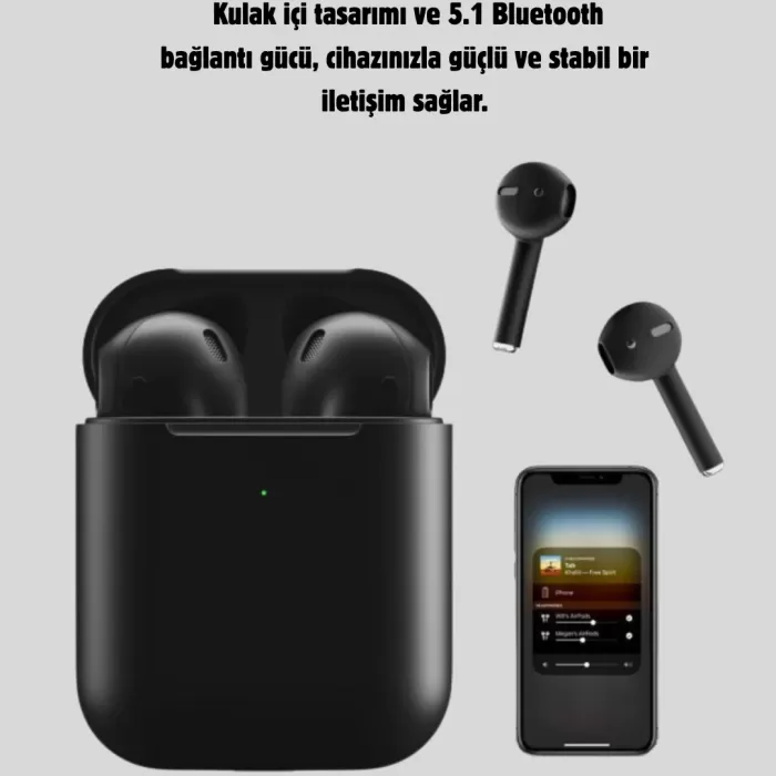 ® Yeni Ürün Tws Pro 5 Kablosuz Kulaklık – Bluetooth 5.1 Gürültü Engelleme Uzun Pil Ömrü