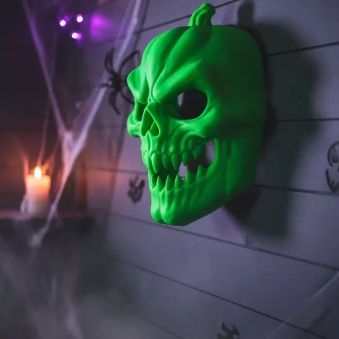 ® Yeni Ürün Yeşil Maske Dekor Ev Ve Parti Süsleme Ürünü