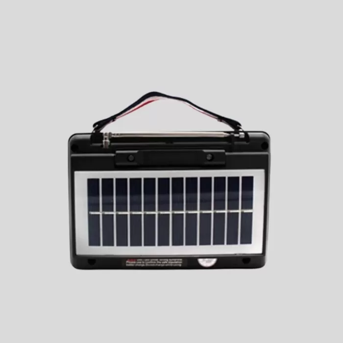® Yeni Ürün Solar Hoparlör Bluetooth Fm Am Sw Radyo Çok Fonksiyonlu Şarjlı