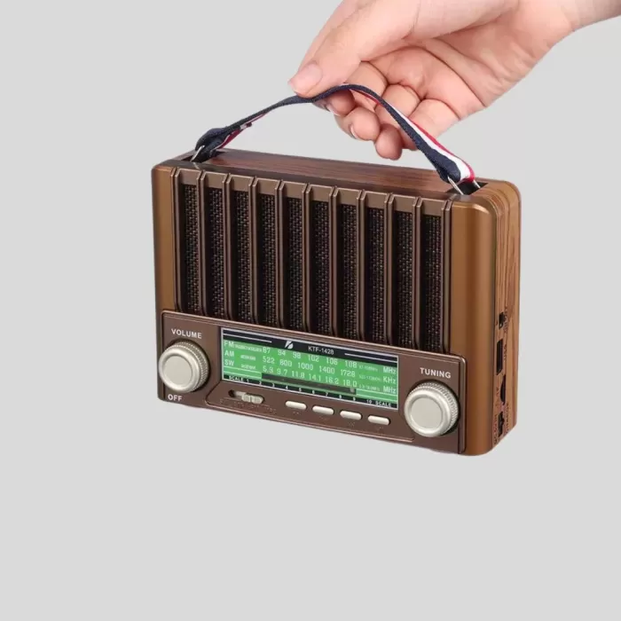 ® Yeni Ürün Solar Hoparlör Bluetooth Fm Am Sw Radyo Çok Fonksiyonlu Şarjlı