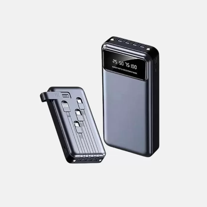 ® Yeni Ürün Powerbank 20000 Mah 4 Çıkışlı Hızlı Şarjlı Ve Led Göstergeli