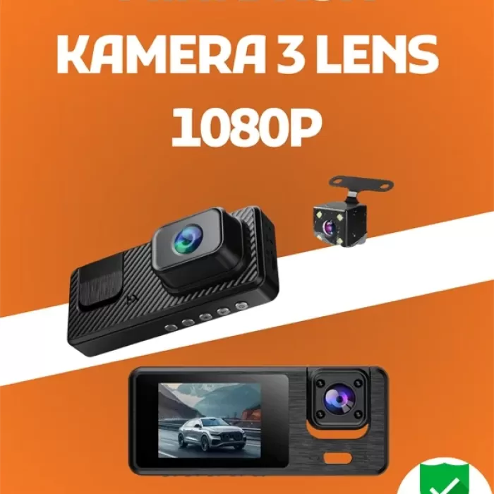 ® Yeni Ürün 3 Kanallı Araç DvrÖn + İç + Arka Kamera İle Tam Kapsama Yüksek Güvenlik