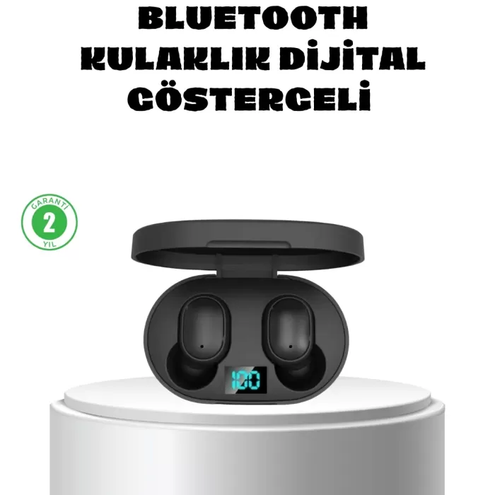 ® Yeni Ürün Anc Bluetooth Kulaklık – Suya Ve Tere Dayanıklı Uzun Pil Ömürlü Mikrofonlu Kablosuz Kulaklık