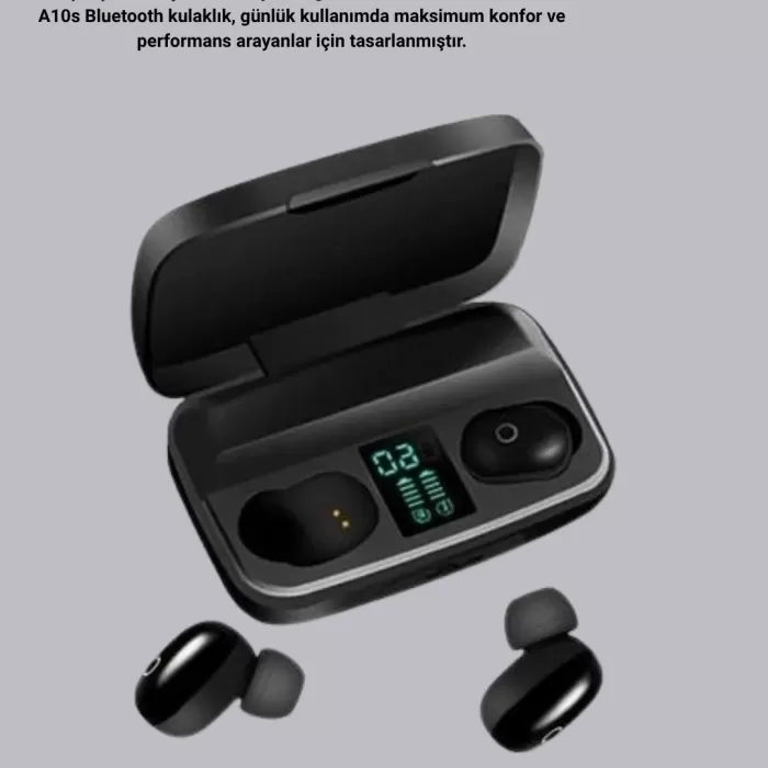 ® Yeni Ürün Tws Bluetooth Kulaklık 1800mah Şarj Kutulu Dijital Ekranlı